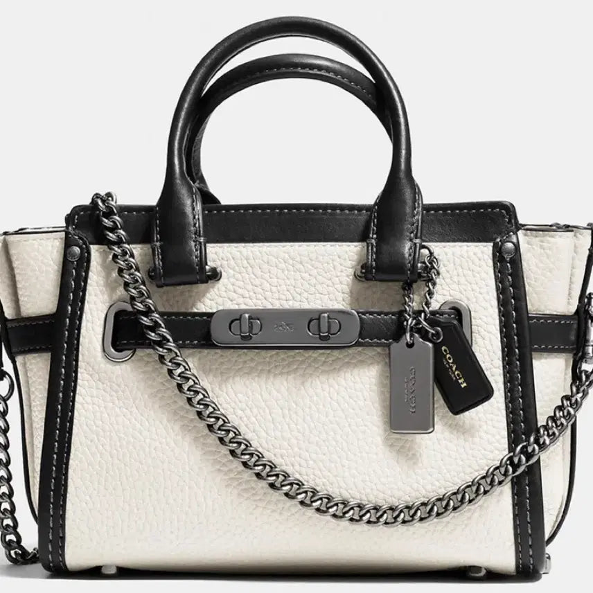 [BUNJANG] Coach Leather Handbag / 코치 핸드백 가방