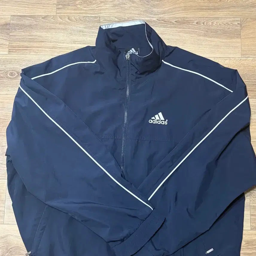 [BUNJANG] Adidas Navy Windbreaker / 아디다스 바람막이 네이비