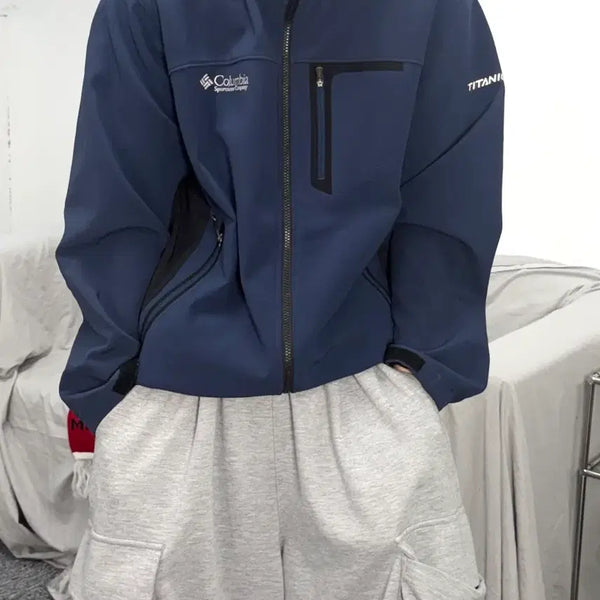 [BUNJANG] Columbia Titanium Softshell Gorpcore Jacket L / 컬럼비아 티타늄 소프트쉘 고프코어 자켓 L