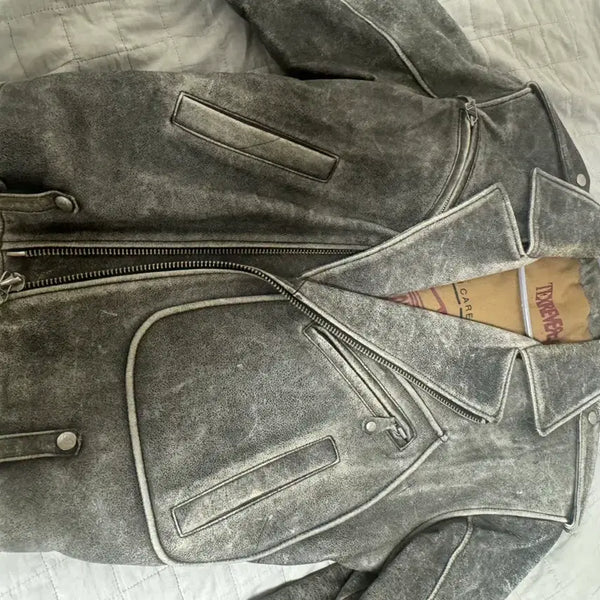 [BUNJANG] Vintage Leather Jacket / 빈티지 가죽자켓 팝니다!
