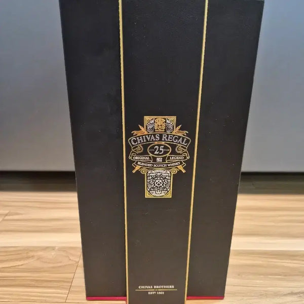 [BUNJANG] Chivas Regal 25 Year Old Empty Bottle / 시바스리갈  25년 공병입니다