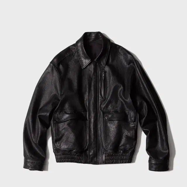[BUNJANG] After Leather Jacket / 파프터 레더자켓 (교환)