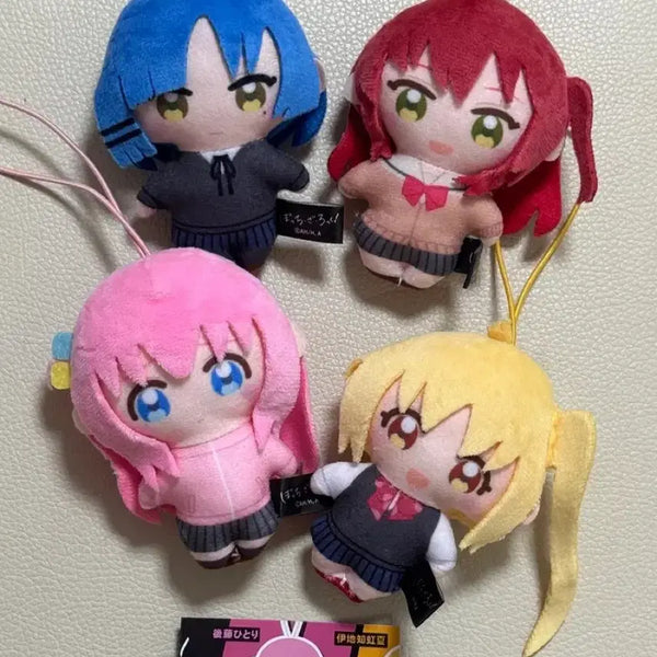 [BUNJANG] Bocchi the Rock! Capooco Friends Plush Keychain Bundle Set / (4종 일괄) 봇치더록 봇치더락 카푸코 프렌즈 누이 인형 키링