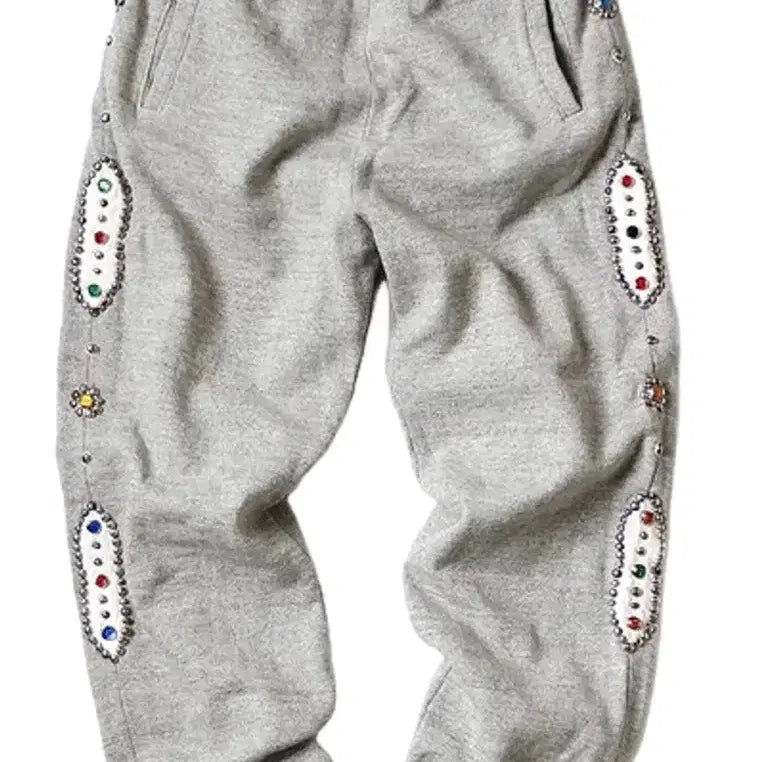 [BUNJANG] Kapital Gemstone Sweatpants Size 4 / [4]캐피탈 잼스톤 스웻팬츠