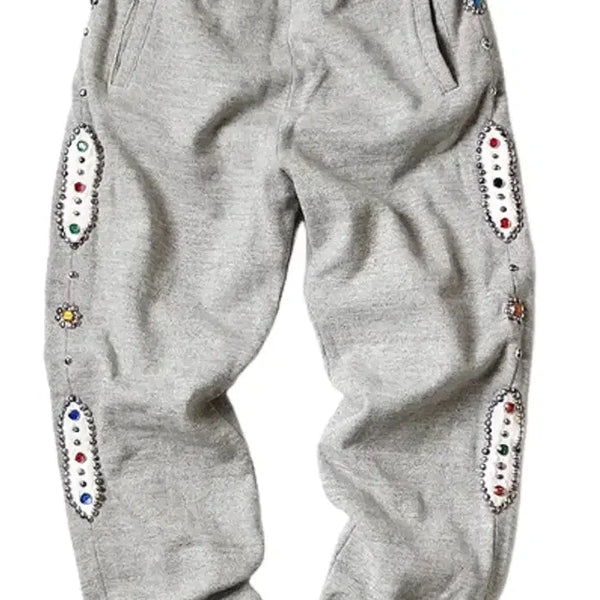 [BUNJANG] Kapital Gemstone Sweatpants Size 4 / [4]캐피탈 잼스톤 스웻팬츠