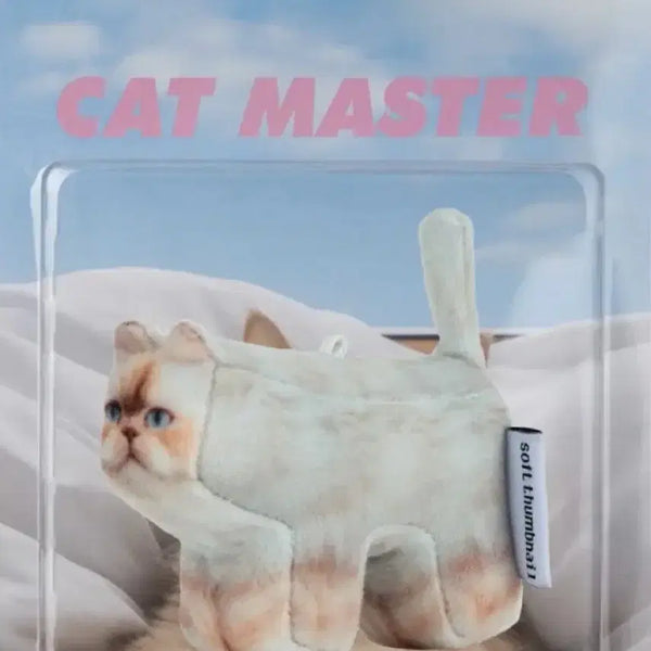 [BUNJANG] Soft Nail Cat Keychain / 소프트썸네일 고양이 키링 팝니다