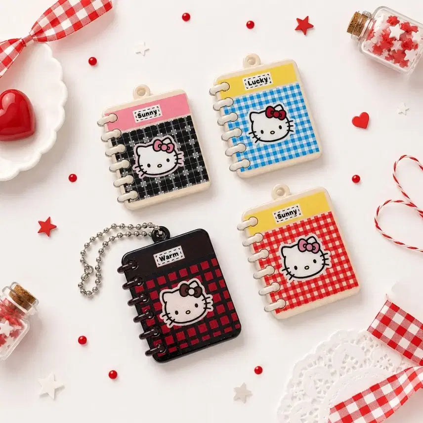 [BUNJANG] Hello Kitty Diary Keychain / 키티 다이어리 키링