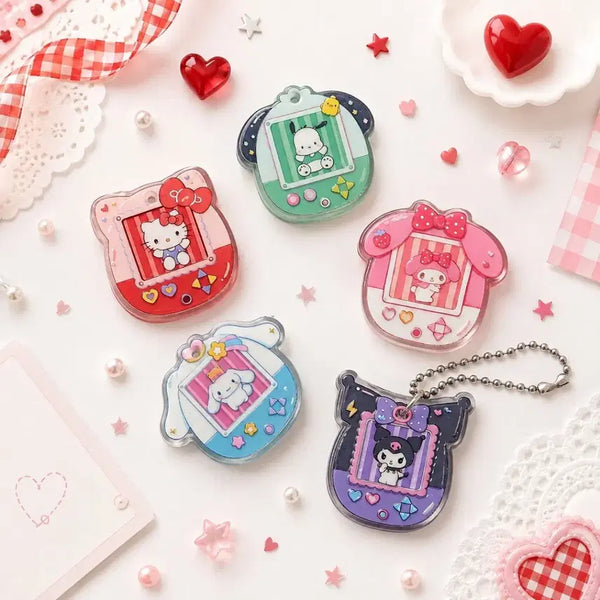 [BUNJANG] Sanrio Tamagotchi Keyring / 산리오 다마고치 키링