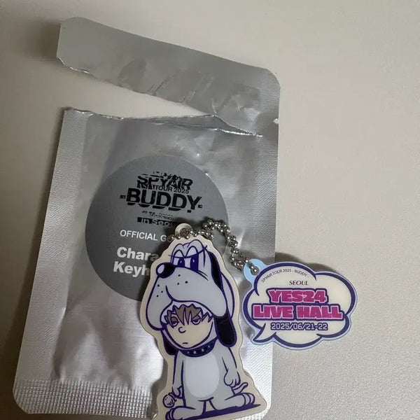 [BUNJANG] Spyair IKE YOSUKE Character Keyring / Spyair 스파이에어 buddy 캐릭터 키홀더 키링 요스케