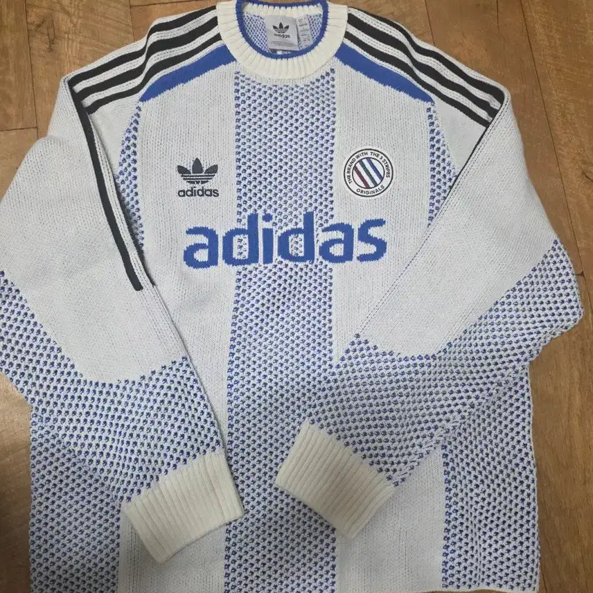 [BUNJANG] Adidas Blockcore Pullover Knit / 아디다스 블록코어 풀오버 니트