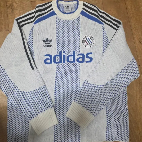 [BUNJANG] Adidas Blockcore Pullover Knit / 아디다스 블록코어 풀오버 니트