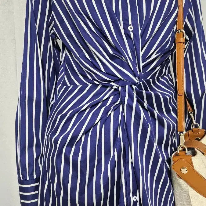 [BUNJANG] ZARA Striped Long T-Shirt / ZARA스트라이프 롱상의