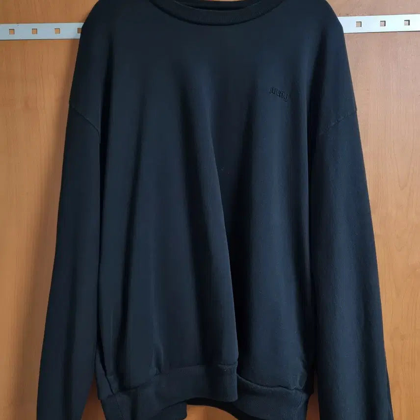 [BUNJANG] JUUN.J 23FW Cotton Essential Sweatshirt - Black / [M] 준지 23FW 코튼 에센셜 스웨트 셔츠 - 블랙