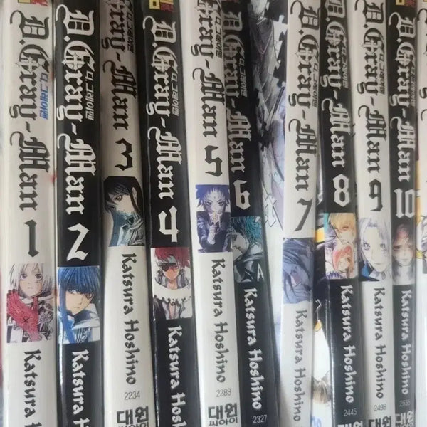 [BUNJANG] D.Gray-man Manga Vol. 1-10 Bundle Set / 만화책 디 그레이맨 1-10권 일괄
