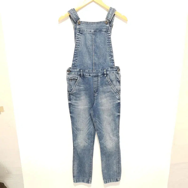 [BUNJANG] Calvin Klein Denim Overalls Pants XS / 캘빈클라인 오버롤 멜빵 데님 팬츠 XS_M2531