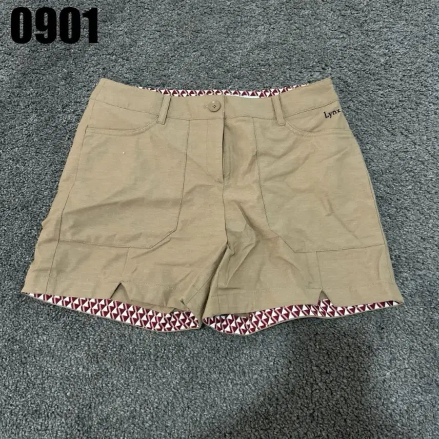 [BUNJANG] Rinxs Golf Women's Pattern Lined Shorts / 링스골프 여성 반바지