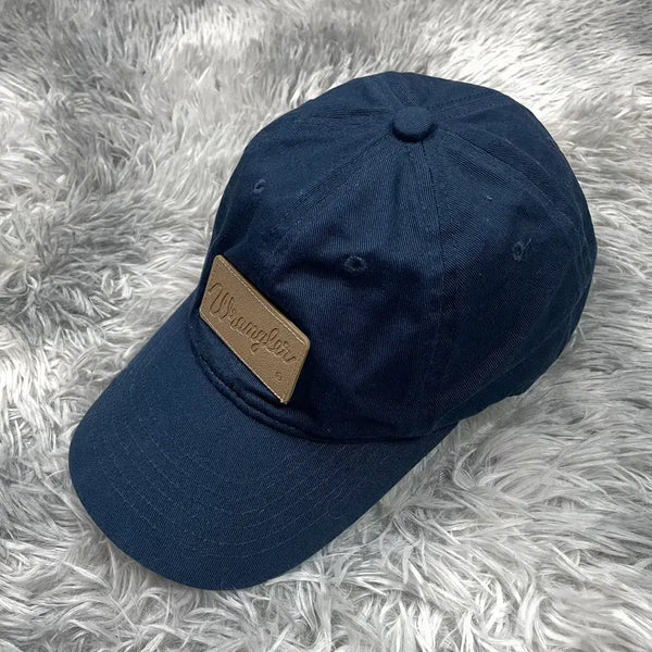 [BUNJANG] Wrangler Archive Patch Logo Cotton Ball Cap / 랭글러 아카이브 아메카지 패치로고 코튼 볼캡 5756