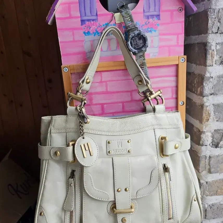 [BUNJANG] Missoni Ivory Tote Bag / 미쏘니 토트백
