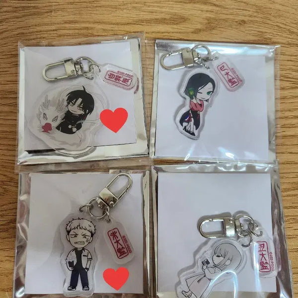 [BUNJANG] Jakdoo Webtoon Acrylic Keychain / 작두 웹툰 아크릴 키링