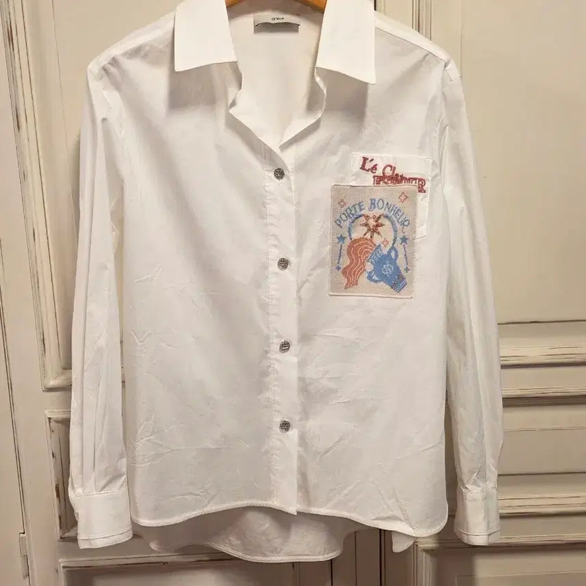 [BUNJANG] OZZY&SECQ Oversized White Shirt / 오즈세컨  오버핏 화이트 셔츠