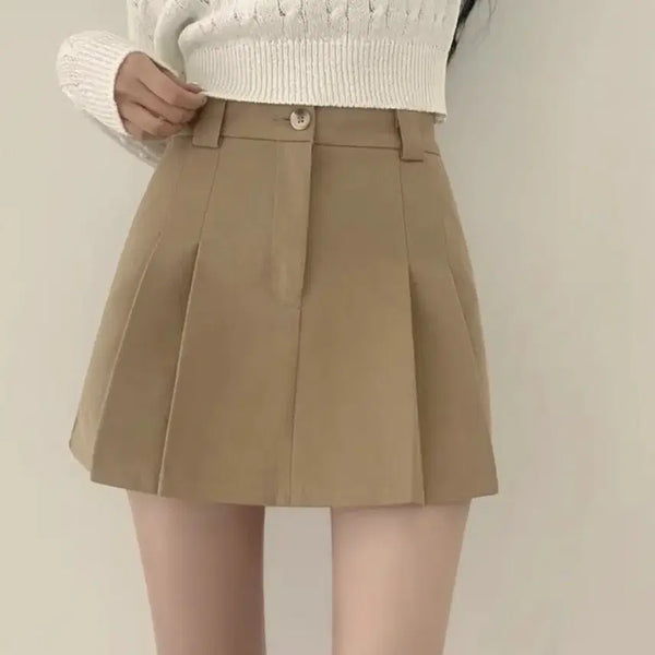 [BUNJANG] Ablie Beige Skirt / 에이블리 베이지 치마