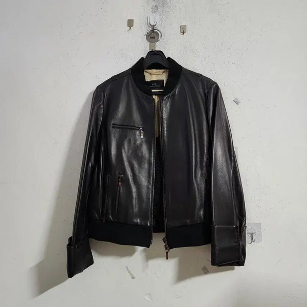 [BUNJANG] Lambskin Leather Jacket / 양가죽자켓