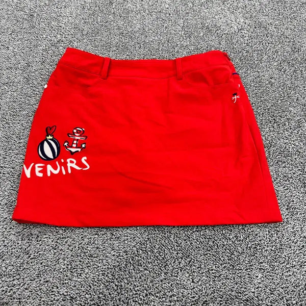 [BUNJANG] Castelbajac Women's Golf Skirt BB / [정품/67] 까스텔바작 여성 골프 스커트   BB
