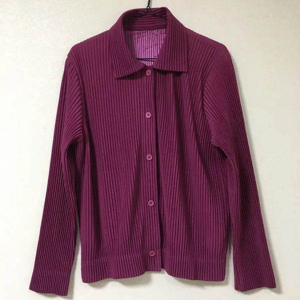 [BUNJANG] PLEATS MIO Pleated Shirt Jacket / 플리츠미 플리츠 셔츠 자켓