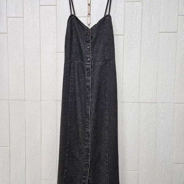 [BUNJANG] Denim Strap Dress / 데님끈원피스