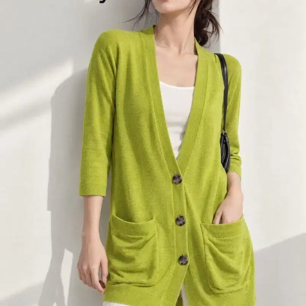 [BUNJANG] Theory 100% Cashmere Cardigan / 띠어리 캐시미어 100% 가디건