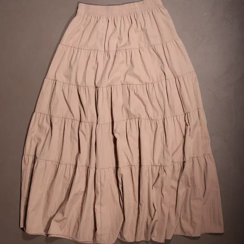 [BUNJANG] MORI Tiered Lace Maxi Skirt / MORI TIERED LACE MAXI SKIRT A1197