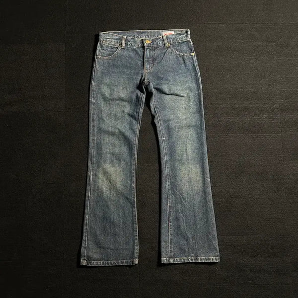 [BUNJANG] Wrangler Classic Bootcut Denim Pants / Wrangler 랭글러 클래식 부츠컷 데님 팬츠