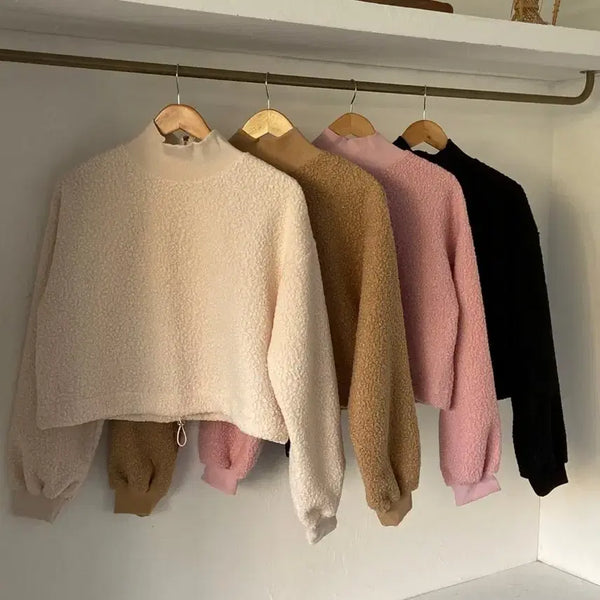 [BUNJANG] Fleece Lined Sweatshirt / 덤블 mtm