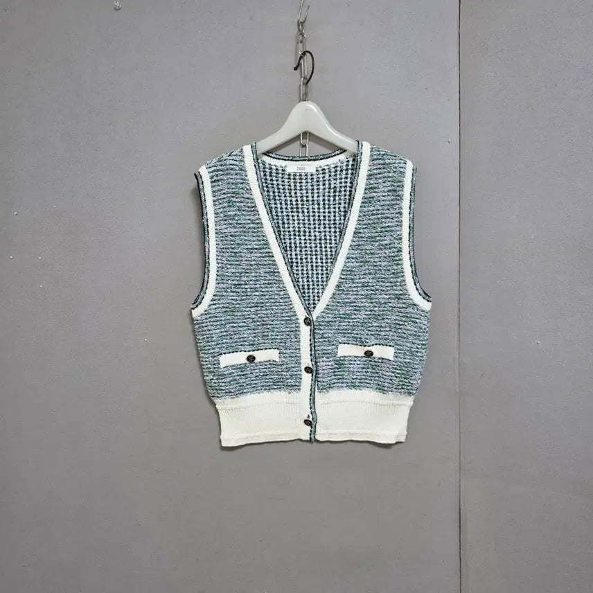 [BUNJANG] ZOOC Tweed-like Vest / ZOOC 세련 트위드느낌 조끼 F   n9112