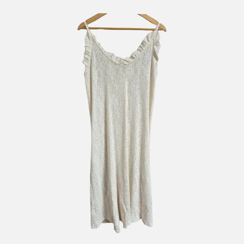 [BUNJANG] Women's Dress / 크림 여자 FREE 원피스 O2612