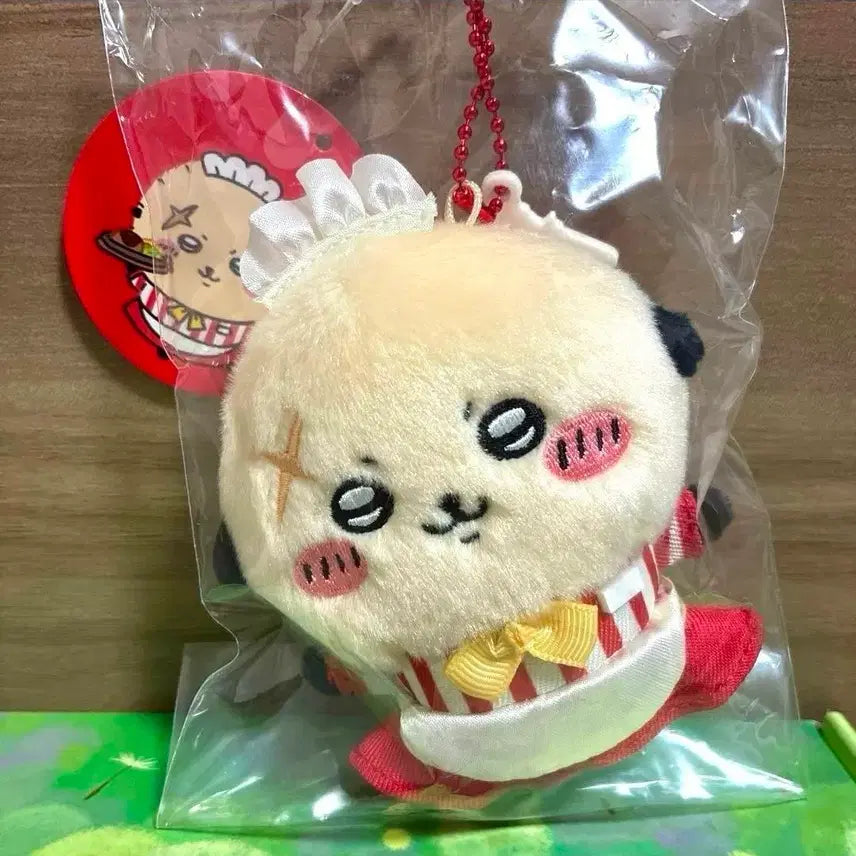 [BUNJANG] Chiikawa Racco Mascot Keyring / 2주 내 출고) 치이카와 레스토랑 랏코 마스코트 키링