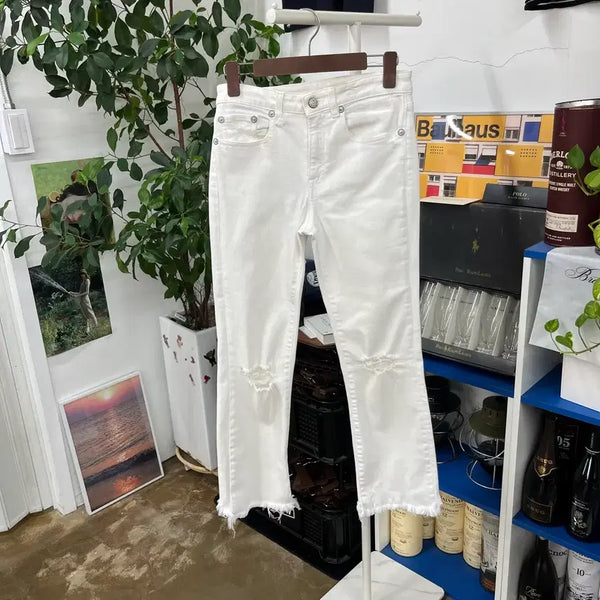 [BUNJANG] R13 Distressed Denim Pants Size 26 / R13 디스트레스드 데님팬츠 26