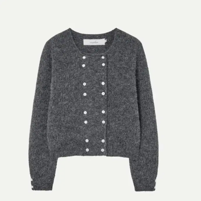 [BUNJANG] Via Plain Double Button Cardigan / 비아플레인 가디건