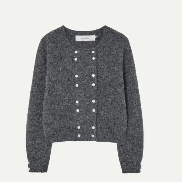 [BUNJANG] Via Plain Double Button Cardigan / 비아플레인 가디건