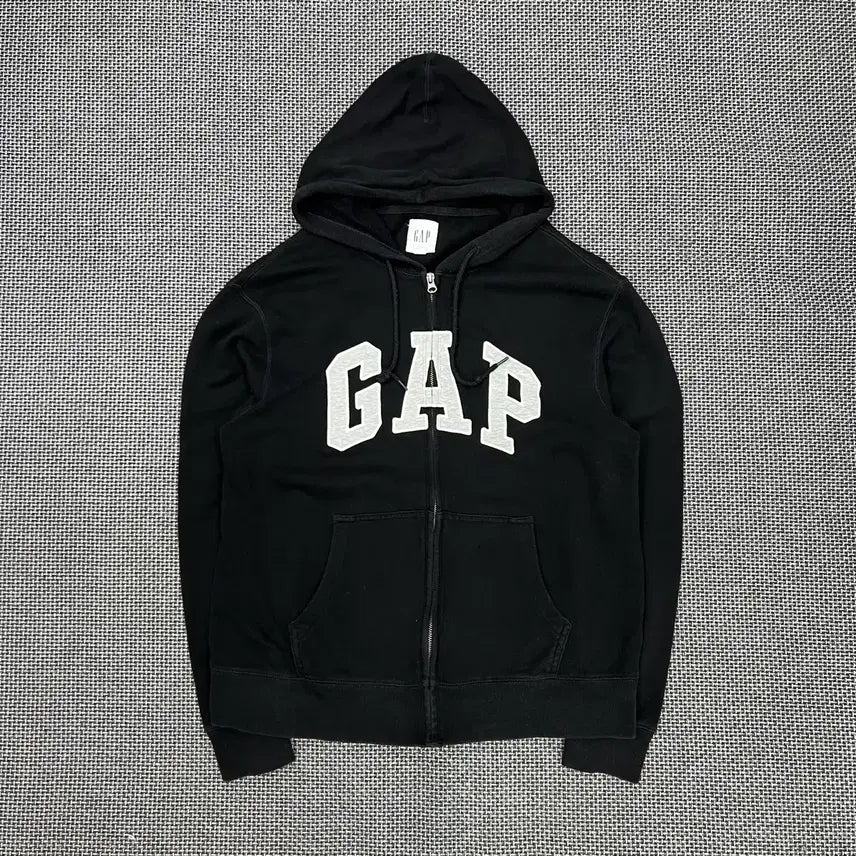 [BUNJANG] Gap Black Hoodie Zip-Up M / 갭 블랙 후드집업