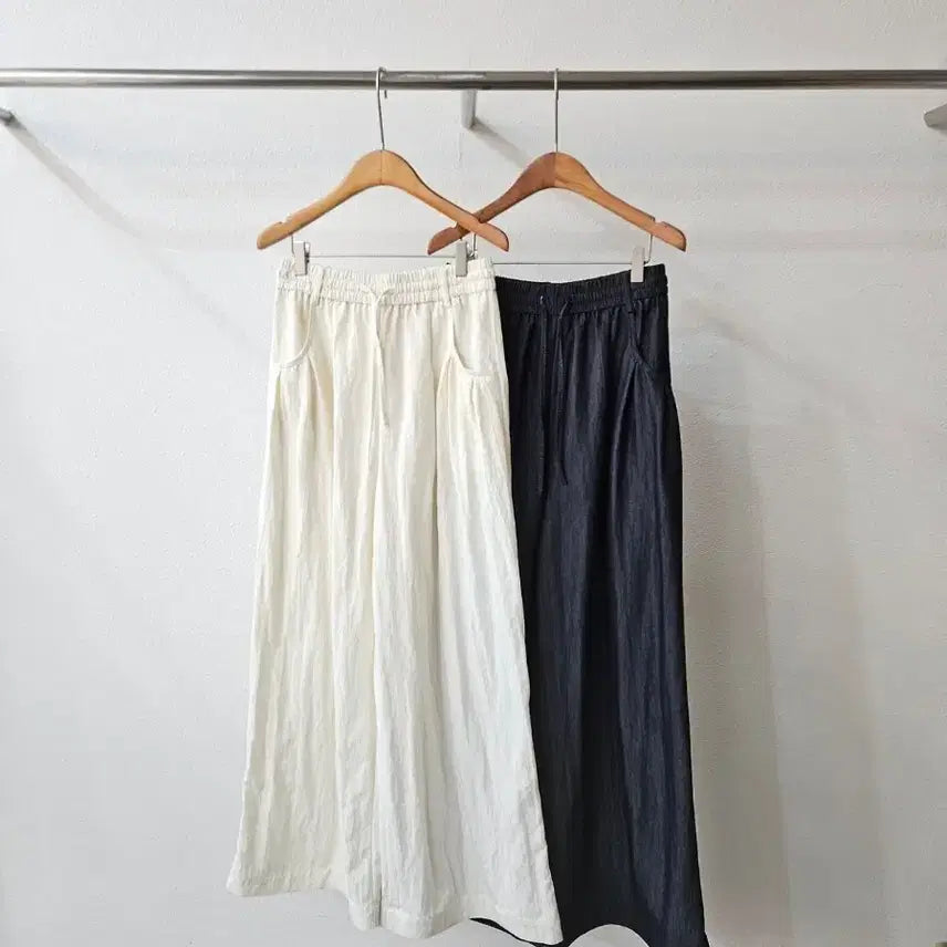 [BUNJANG] Wide Fit Slacks (Set of 2) / 와이드 pt