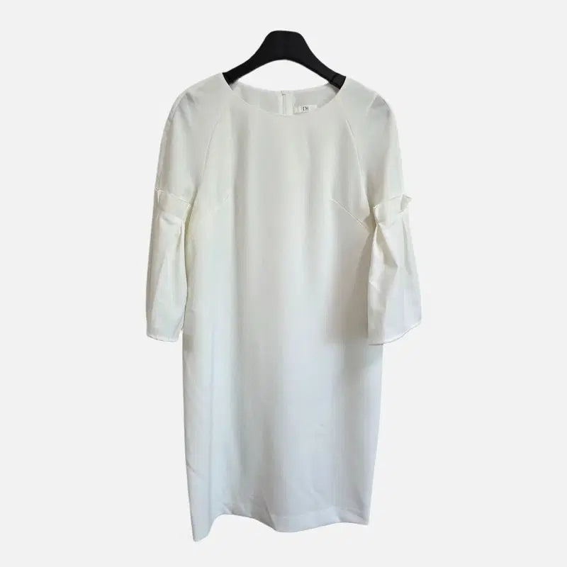 [BUNJANG] Women's White One-Piece Dress / 화이트 여자 FREE 원피스 O2581