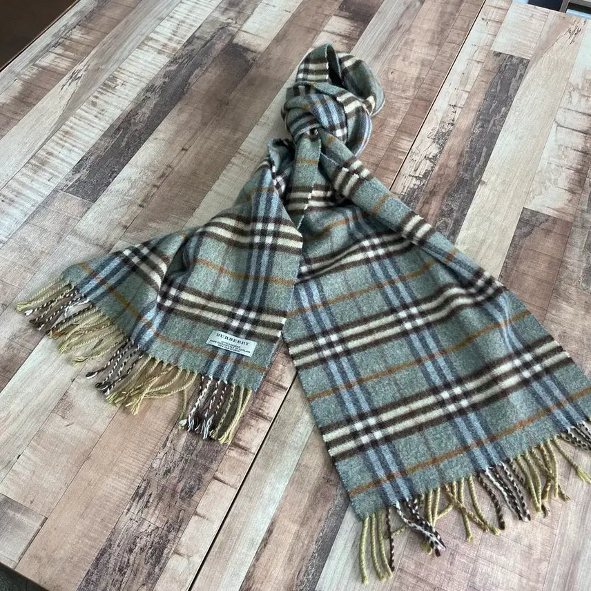 [BUNJANG] Burberry 100% Cashmere Muffler OS / 버버리 캐시미어100% 머플러 OS