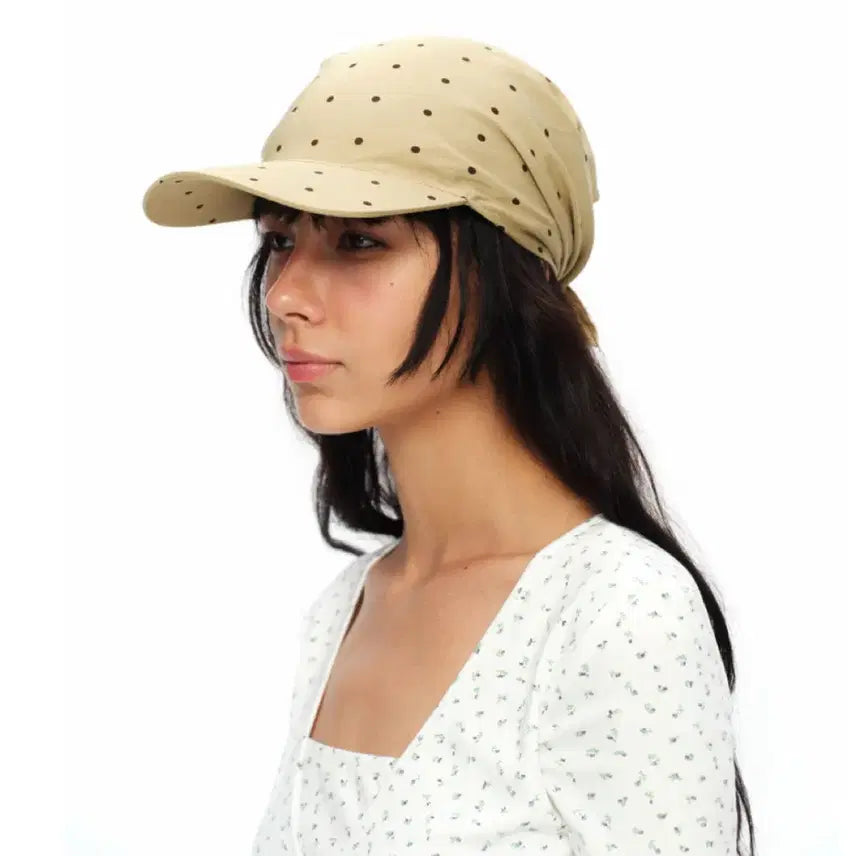 [BUNJANG] OINIMI Dot Triangle Square Scarf Hat / OINIMI 모자 티 도트 삼각형 사각형 스카프 모자