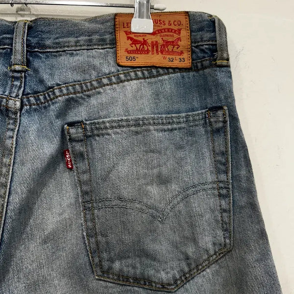 [BUNJANG] Levi's 505 Cut-Off Denim Shorts / 리바이스 505 컷오프 데님 숏츠 반바지