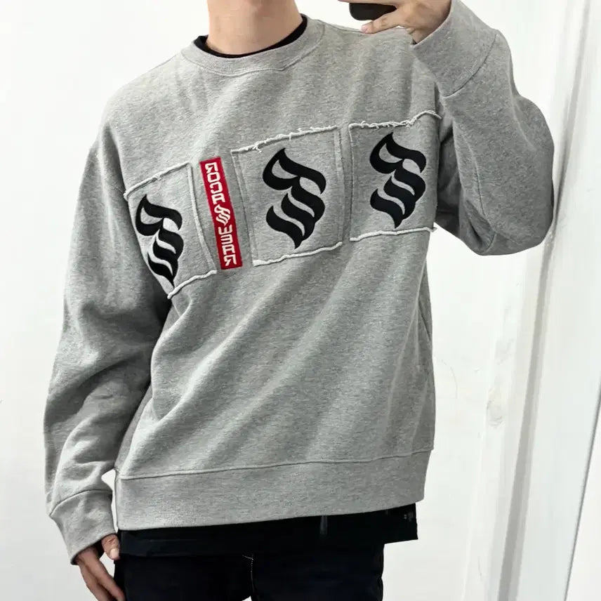 [BUNJANG] Rocawear Embroidered Sweatshirt XL / 로카웨어 엠브로이더리 맨투맨