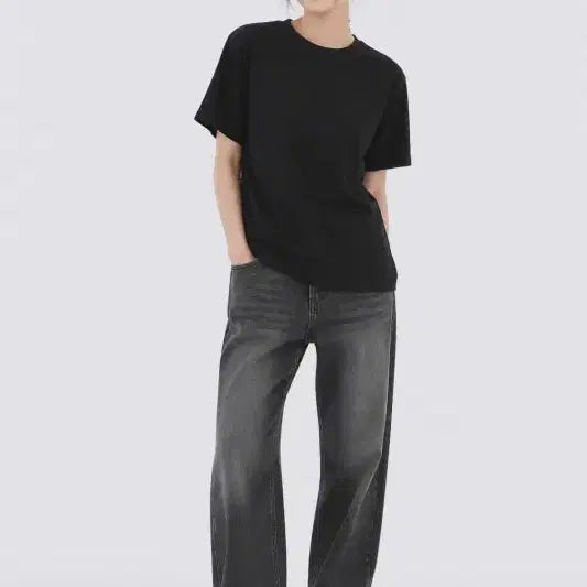 [BUNJANG] The Row Short Sleeve T-Shirt / 남L/인더로우 반팔 티