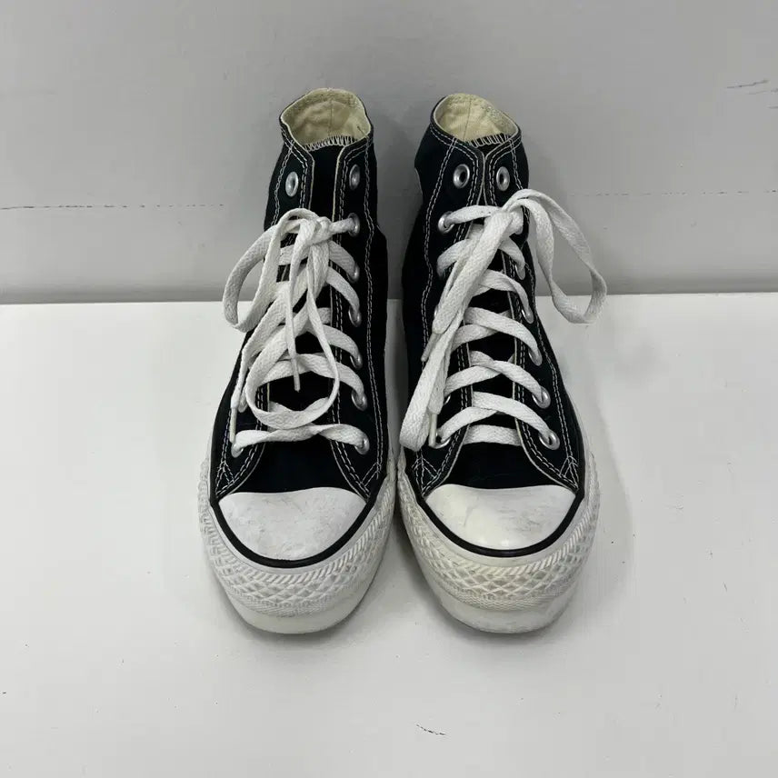 [BUNJANG] Converse Chuck Taylor Platform High Black / 컨버스 척테일러 플랫폼 하이 블랙 230