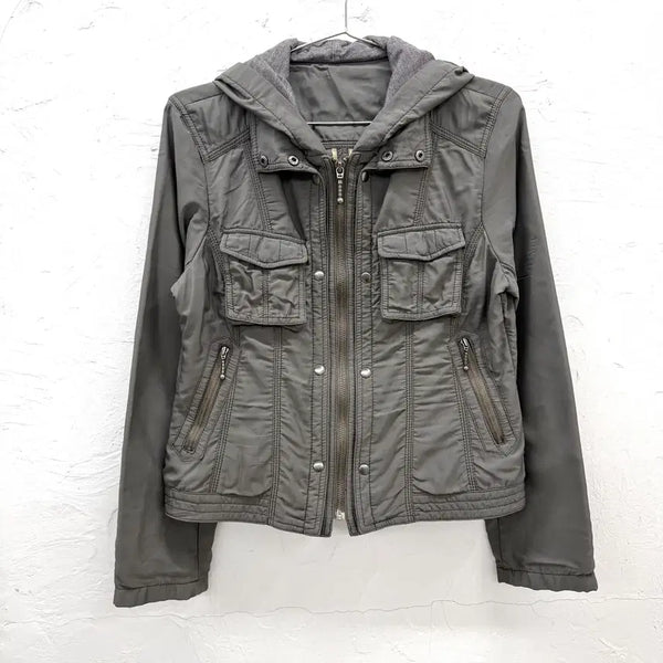 [BUNJANG] Sun Reve Hooded Zip-Up Jacket / sun reve 후드 집업 자켓