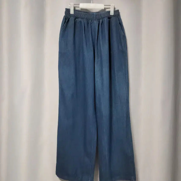 [BUNJANG] Banding Wide Denim Pants / 밴딩 와이드 데님